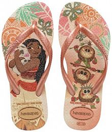 Japonki Havaianas  pomarańczowe dziecięce 4123328