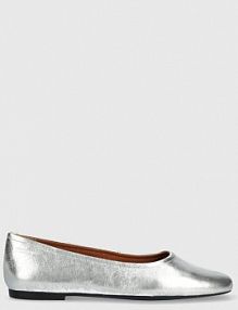 Baleriny Vagabond Shoemakers  srebrne damskie 5508.083.79