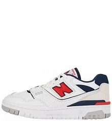 Buty do chodzenia dla dorosłych New Balance 550 White Blue damskie