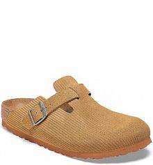 Klapki unisex Birkenstock Boston Corduroy Cork męskie