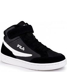 Buty dziecięce za kostkę Fila CREW VELCRO MID KIDS