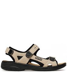 Sandały na obcasie Rieker szare 64582-60