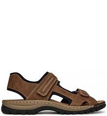 Sandały Rieker brązowe męskie 25084-24