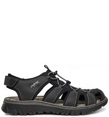 Sandały Rieker czarne męskie 26770-00