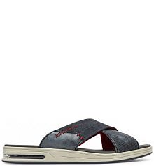 Klapki Rieker granatowe męskie 29086-15