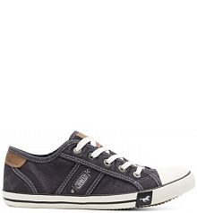 Trampki mustang czarne damskie 1099-310