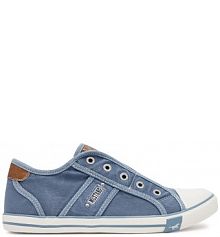 Trampki mustang niebieskie damskie 1099-409