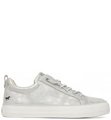 Trampki mustang srebrne damskie 1272-311