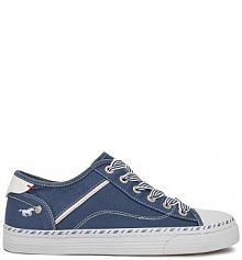 Trampki mustang niebieskie damskie 1376-303