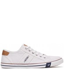 Trampki mustang białe męskie 4058-310