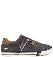 Trampki mustang czarne męskie 4072-404