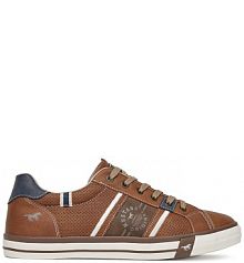 Trampki mustang brązowe męskie 4072-317