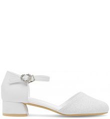 Baleriny Nelli Blu białe dziecięce CM230522-6