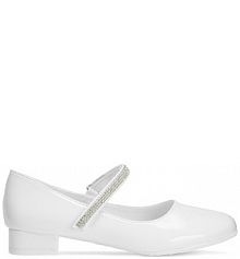 Baleriny Nelli Blu białe dziecięce CM2110266