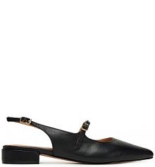 Sandały na obcasie Sergio Bardi czarne WYL4078-1Z-SB