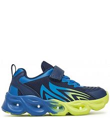 Sneakersy Action Boy niebieskie dziecięce K23325