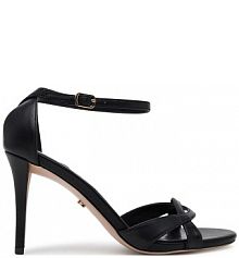 Sandały na obcasie gino rossi czarne NADI-2.