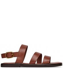 Sandały na obcasie gino rossi brązowe ALMA-118077