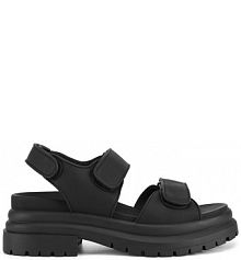 Sandały na obcasie Badura czarne AMAR-LS6188-01