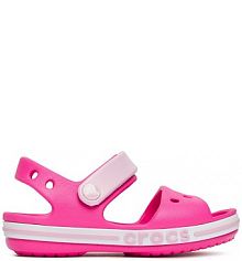 Sandały Crocs różowe dziecięce BAYABAND SANDAL T 211055-6QQ