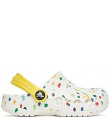 Klapki basenowe Crocs wielokolorowy dziecięce BAYA SEASONAL PRINTED CG K 209728-94S