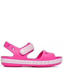 Sandały Crocs różowe dziecięce BAYABAND SANDAL K 211054-6QQ