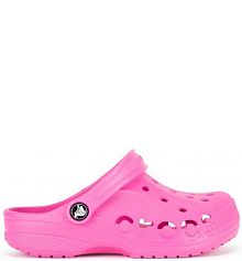 Klapki basenowe Crocs różowe dziecięce BAYA CLOG K 207013-6QQ