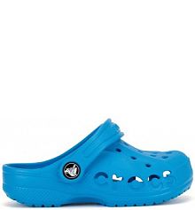 Klapki basenowe Crocs niebieskie dziecięce BAYA CLOG T 207012-456
