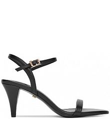 Sandały na obcasie gino rossi czarne AMINA-119276