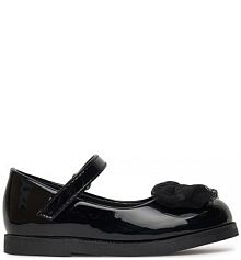 Baleriny Nelli Blu czarne dziecięce CM240613-5