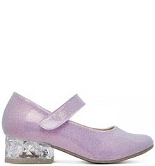 Baleriny Nelli Blu fioletowe dziecięce BIC-SS25-20526DGKF1