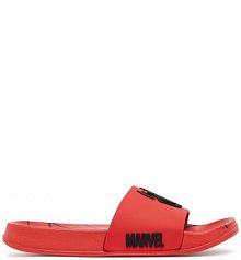 Klapki basenowe Spider-Man czerwone dziecięce Spiderman CP90-SS25-144SPRMV