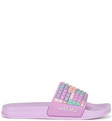 Klapki basenowe Nelli Blu różowe dziecięce P3047043D