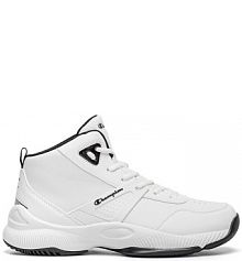 Sneakersy Champion białe męskie ACADEMY MID CUT SHOE S22399-WW001