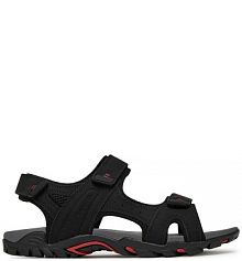 Sandały Lanetti czarne męskie 21MC0610