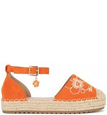 Espadryle Roxy pomarańczowe dziecięce CSS21597-01