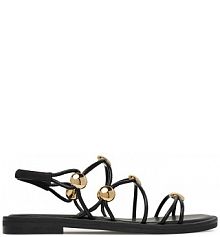 Sandały na obcasie Badura czarne AZALEA-SLT2357-6