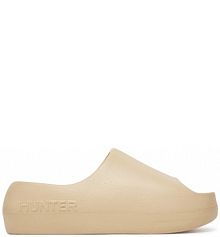 Klapki basenowe Hunter beżowe damskie S55796
