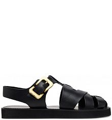 Sandały na obcasie gino rossi czarne LOCK-CS882-HM-01