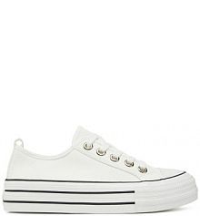 Trampki DeeZee białe damskie AM25234-D