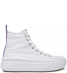 Trampki Converse białe dziecięce CHUCK TAYLOR ALL STAR MOVE PLATFORM A03667C