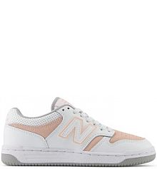 Sneakersy New Balance białe dziecięce GSB480VP