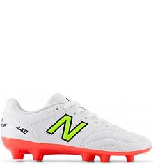Lanki New Balance białe dziecięce 442 ACADEMY JNR FG V2 JS43FIB2
