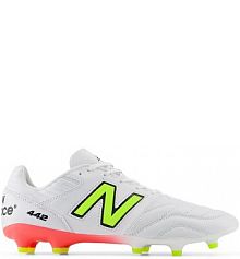 Lanki New Balance białe/brązowe/różowe męskie 442 V2 PRO FG MS41FMB2