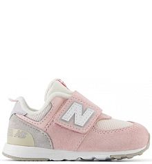 Buty na rzepy New Balance różowe dziecięce niemowlęce NW574BKM