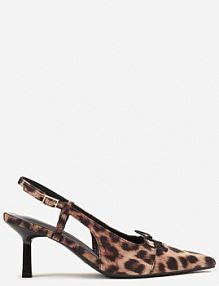 Panterkowe Sandały Vices z Kokardką Terozia Renee