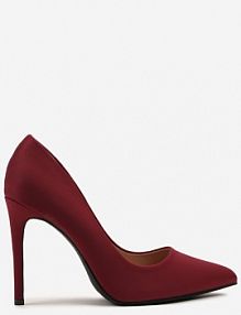 Bordowe Szpilki w Klasycznym Stylu Doviria Renee