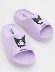 Lekkie klapki Kuromi Reserved lawendowy dziecięce 055EH-04X