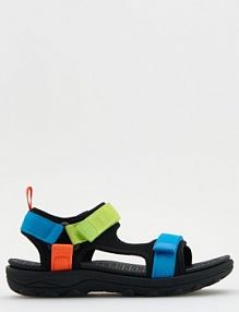 Kolorowe sandały na rzepy Reserved wielobarwny dziecięce 066CY-MLC