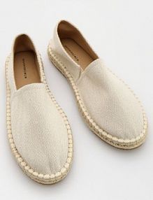 Espadryle z plecionką Reserved beżowe męskie 198CR-08X